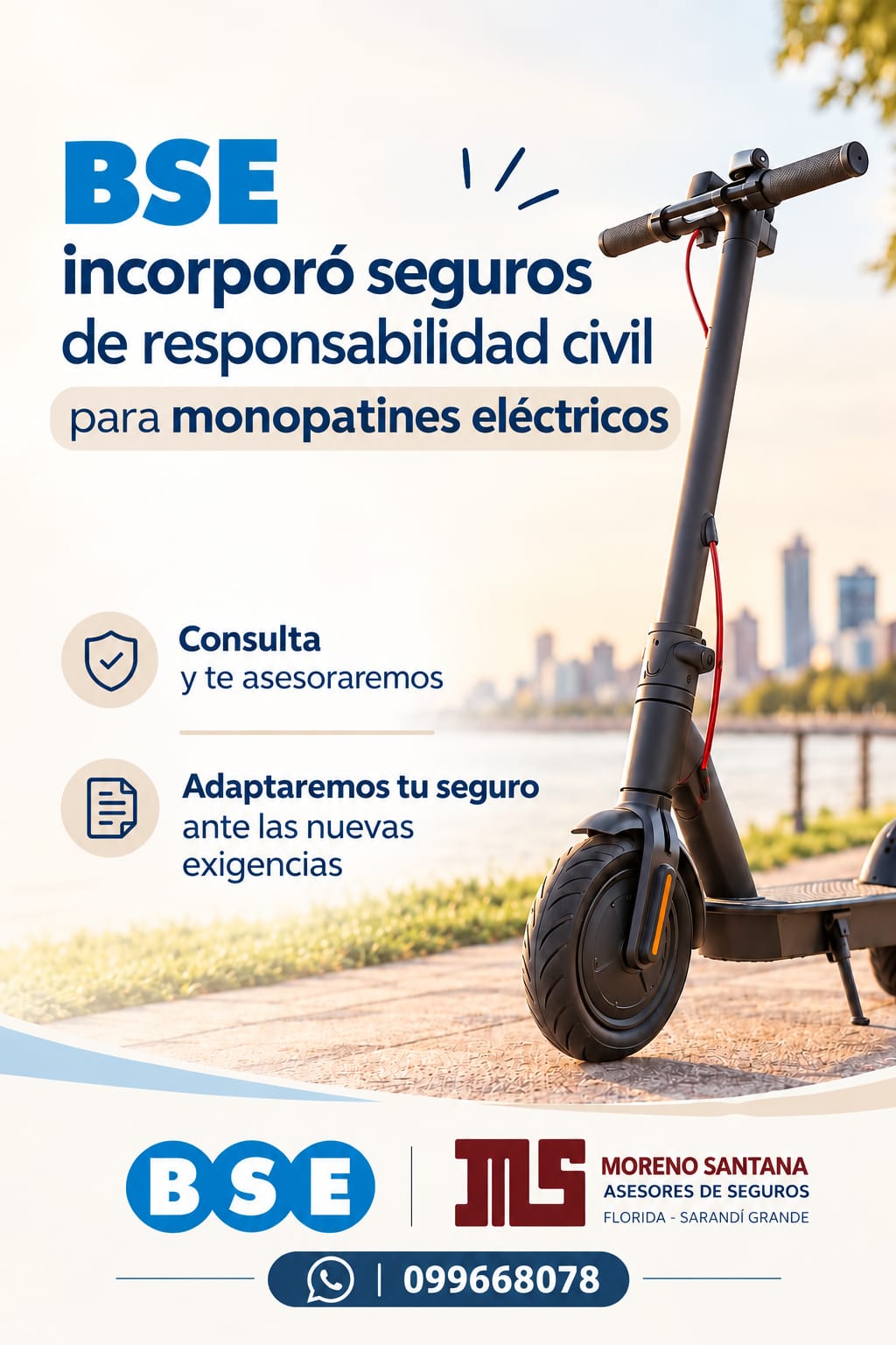 SEGURO DE RC PARA MONOPATINES ELECTRICOS